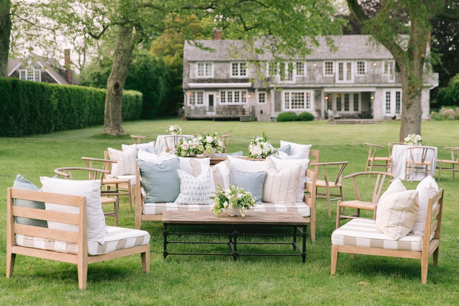 East Hampton wedding floral inspiration
